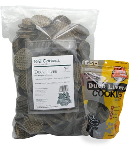 K9 Duck Liver Cookies