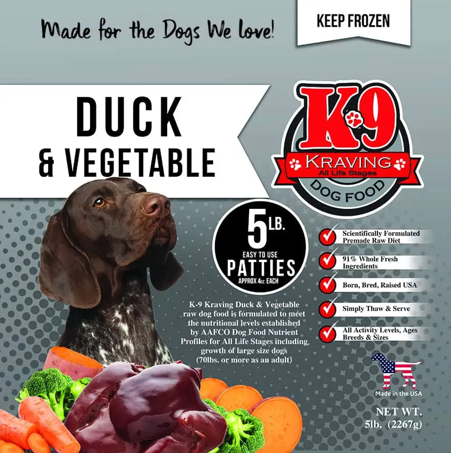 Raw Dog Food K9 Kraving