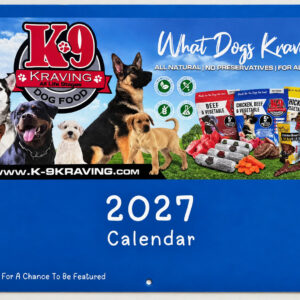 2027 K-9 Kraving Calendar